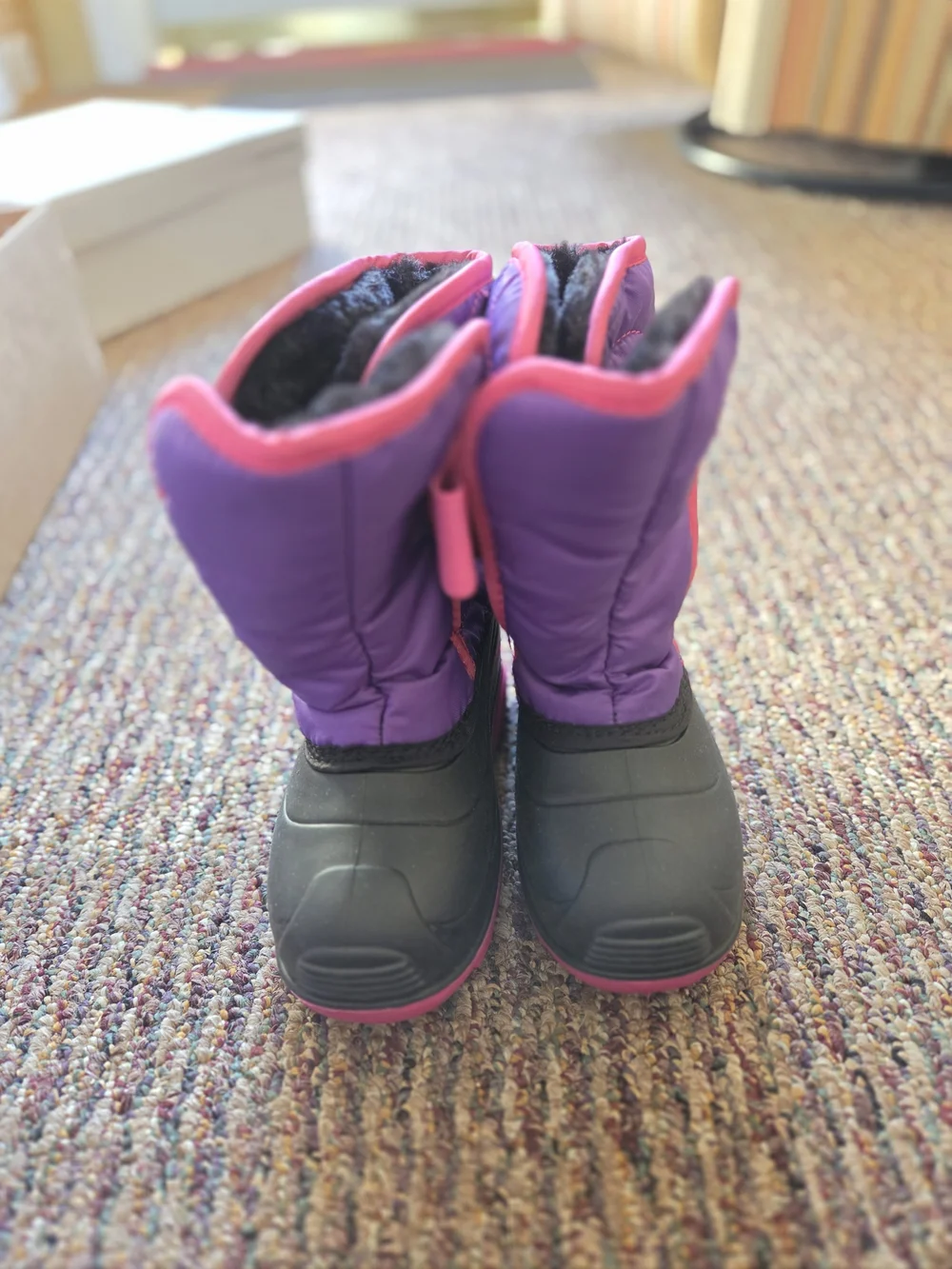 Kamik Purple & Pink Kids Snow Boots